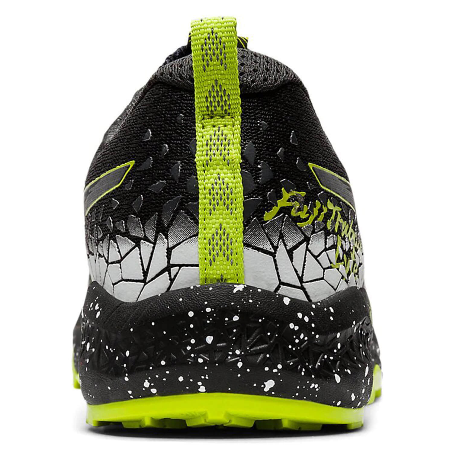 Asics Fujitrabuco Lyte кроссовки внедорожники мужские черные-зеленые (Распродажа) - 3