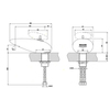Gessi Equilibrio 52002#030 Ручка однорычажного смесителя для раковины, дизайнерская, цвет: медь