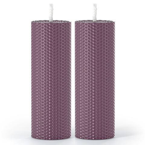 Набор из 2 натуральных свечей SCANDYLAB Honey Mix Violet