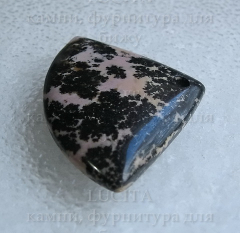 Подвеска Родонит №35 (47х35х6 мм) ()