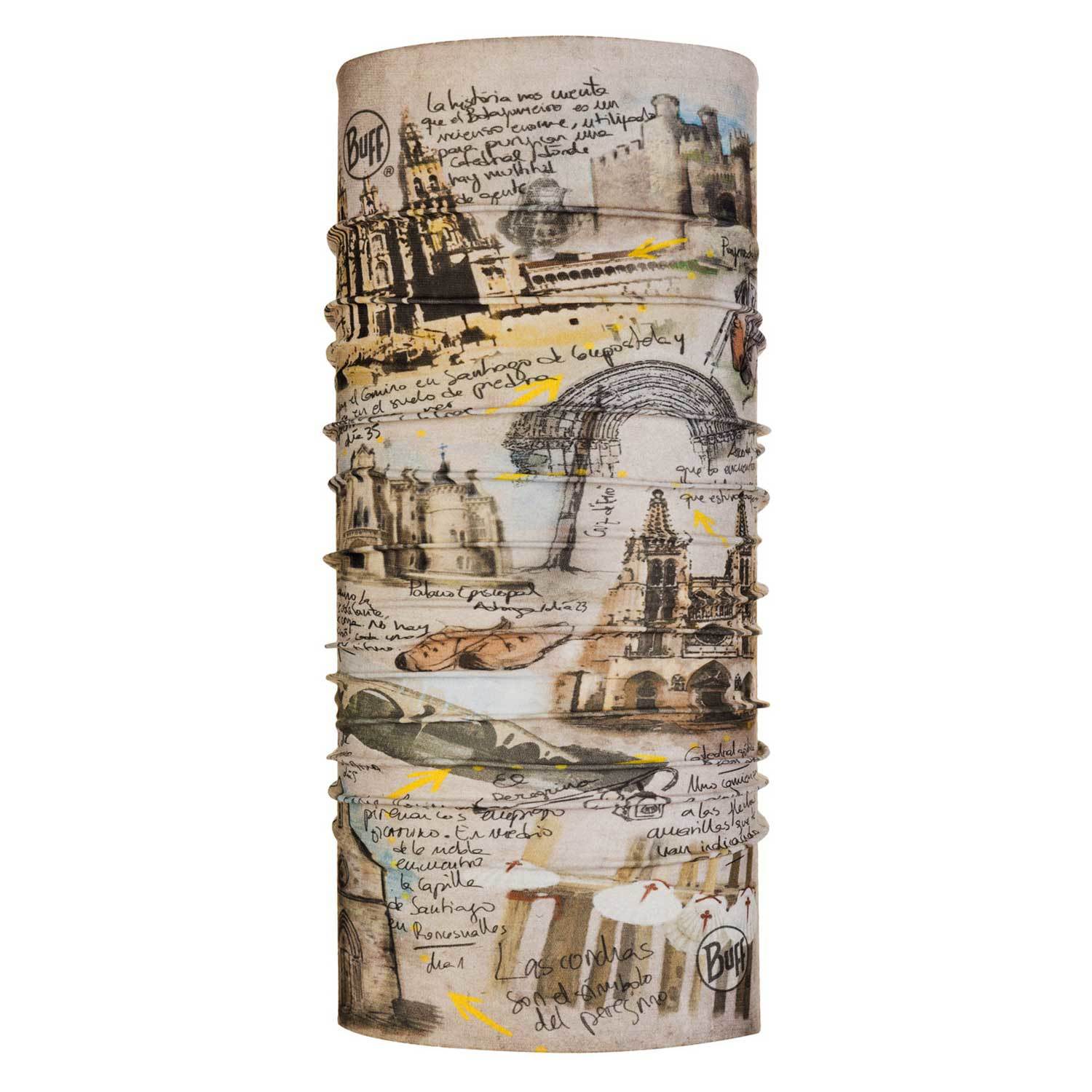Buff Camino De Santiago CoolNet Uv+ Travels Multi многофункциональная бандана