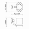 WasserKRAFT Oder K-3028 Стакан, цвет: хром