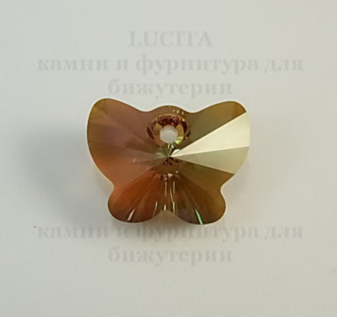 6754 Подвеска Сваровски Бабочка Crystal Copper (18 мм) ()