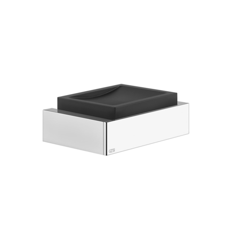 Gessi Rettangolo 20802#031 Мыльница подвесная, цвет: хром/черный