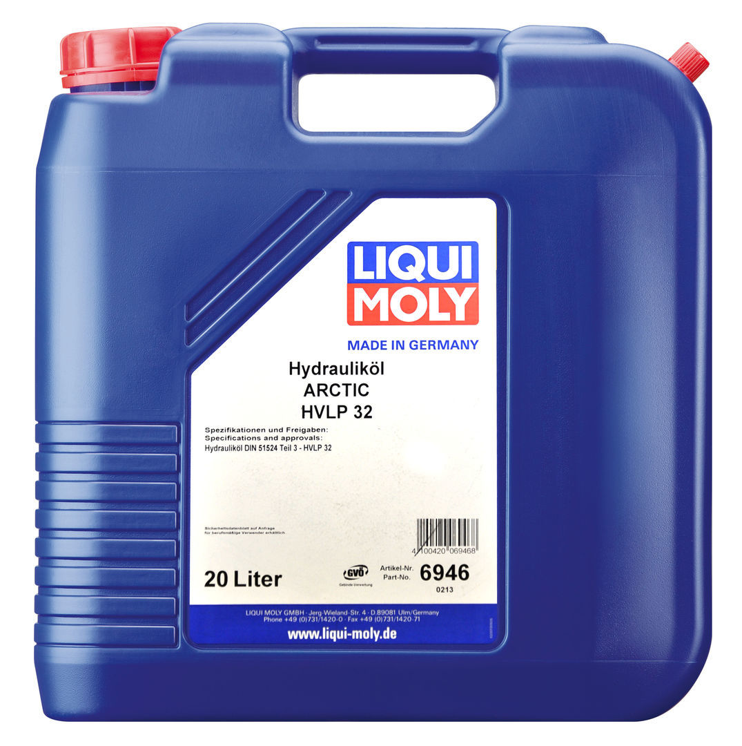 Масло гидравлическое Liqui Moly Hydraulikoil Arctic HVLP 32 минеральное 20л