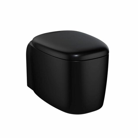 VitrA Plural 7830B483-0075 Унитаз подвесной безободковый, матовый черный