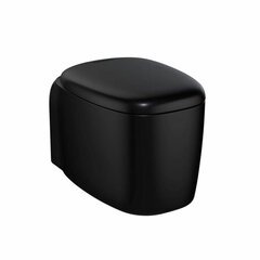 VitrA Plural 7830B483-0075 Унитаз подвесной безободковый, матовый черный фото