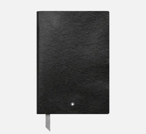 Записная книжка А5 черного цвета, страницы в клетку MONTBLANC