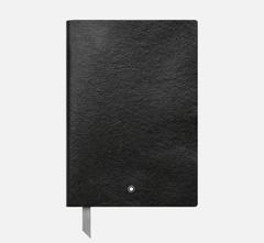 Записная книжка А5 черного цвета, страницы в клетку MONTBLANC