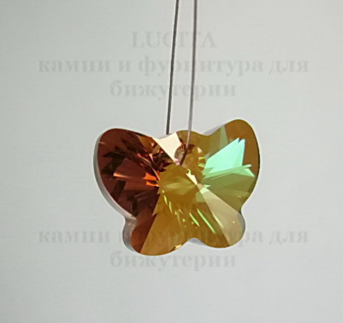 6754 Подвеска Сваровски Бабочка Crystal Copper (18 мм) ()