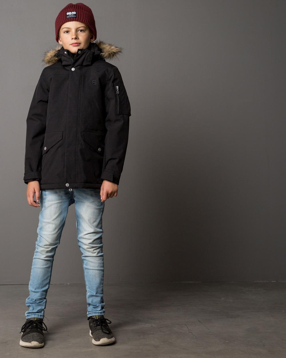 8848 Altitude Eward детская парка мембранная black - 4