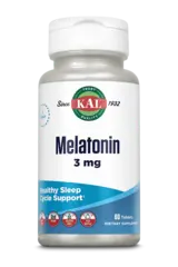 Антиоксидант KAL Melatonin 3 мг 60 таблеток