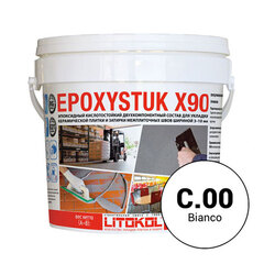 Затирка швов эпоксидная Litokol Epoxystuk X90 С.00 Bianco (Белый), ведро 10 кг