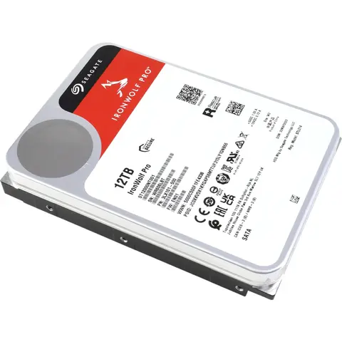 Жесткий диск HDD Seagate 12TB IronWolf Pro 3.5'' 7200RPM 256MB SATA NAS