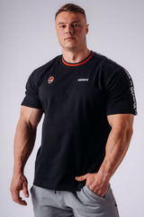Футболка NEBBIA x Olympia Muscle Cover T-Shirt 942 Черная