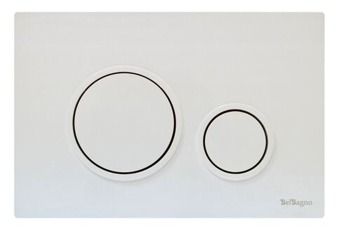 BelBagno BB-P47130 Кнопка смыва, цвет: белый