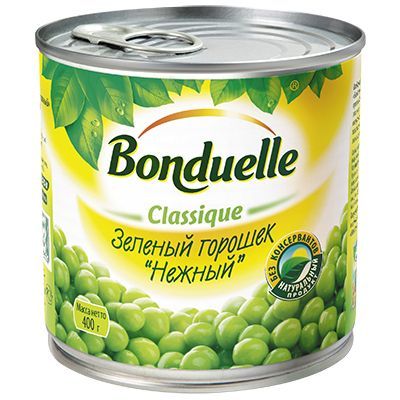 Зеленый горошек Bonduelle 400гр