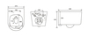 Aquatek SET Aquatek МИЯ 4в1 SET Aquatek МИЯ 4в1 (рама Aquatek Standard INS-0000012+ кркпеж KKI-0000002+клавиша KDI-0000022+унитаз МИЯ AQ2004-00 с тонким сиденьем soft-close
