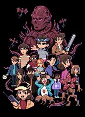 Открытка "Stranger Things: Stranger Bits"