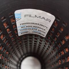 Meringa Filmar хлопковое букле 600м/100гр Chocolate Brown