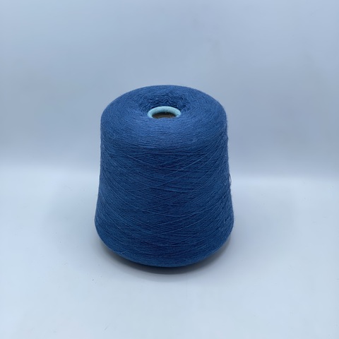 Zegna Baruffa, Cashwool, 2/48 2400м, 100%меринос,Синий меланж(606/17/705), 42011