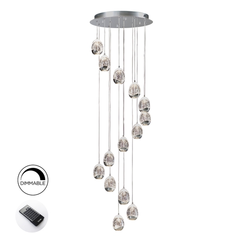 Фото: Люстра Rocio LED 14L DIM хром BLUETOOTH - основной вид