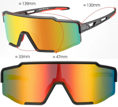 Картинка очки спортивные Rockbros SP225BK  - 5