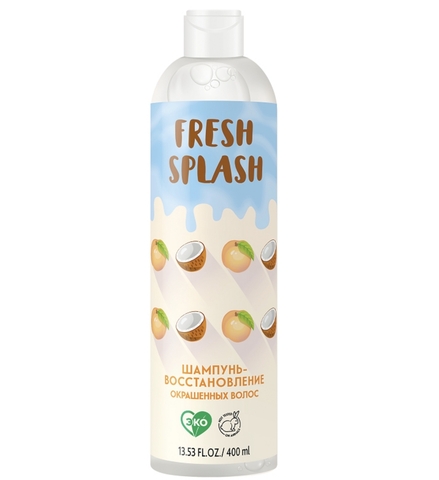 Fresh Splash Шампунь-восстановление окрашенных волос,400 мл (Bio World)