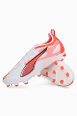 Бутсы Puma Ultra 5 Pro FG/AG Junior - белый