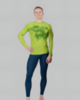 Мужской комплект спортивного термобелья Nordski Light green - 1