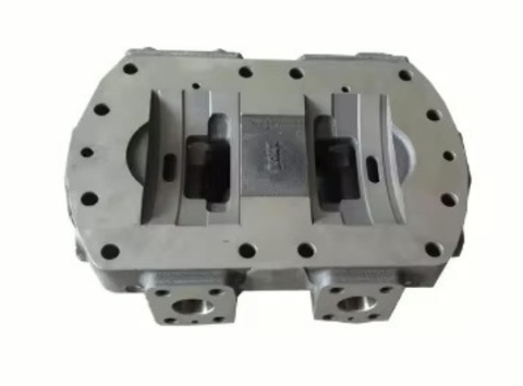 Фото A8VO80 HEAD BLOCK - Задняя крышка насоса A8VO80