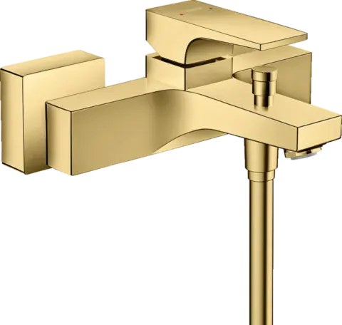 Смеситель для ванны, золото Hansgrohe Metropol 32540990