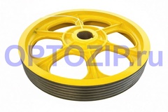 Шкив канатоведущий (КВШ) 575х5х10 ZAA260AK3 OTIS (00714)