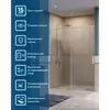 BelBagno SOFT_CLOSE-1-BF-1-160-C-Cr Душевая дверь