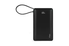 Внешний аккумулятор TTEC ReCharger LCD 20000mAh PD 65W Powerbank USB-C&USB-A встр кабелем USB-C, серый