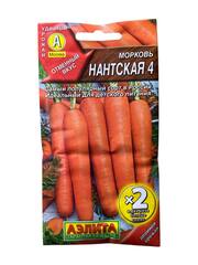 Морковь Нантская 4 (Аэлита) двойная граммовка