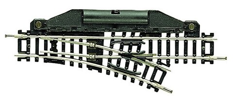 Fleischmann 22251 Стрелка правая 104,2мм.24гр. с электрическим приводом
