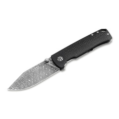 Фото Складной нож Boker Tiger, сталь дамаск, рукоять микарта/сталь