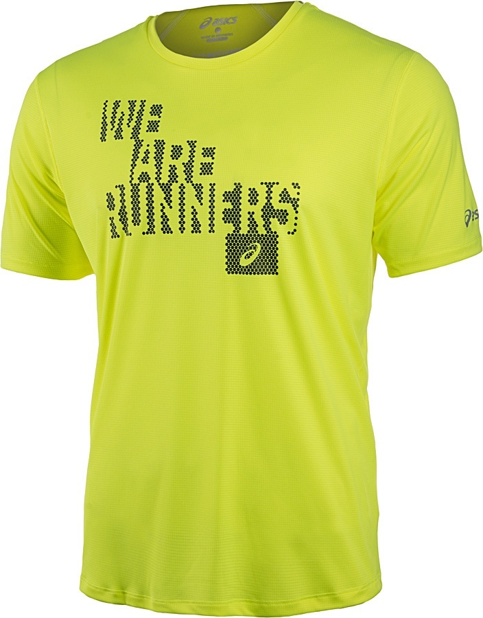 Футболка Asics Graphic Top мужская lime - 3
