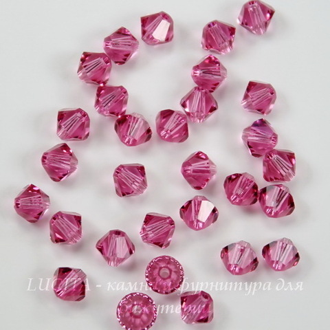 5328 Бусина - биконус Сваровски Rose 4 мм, 10 штук ()