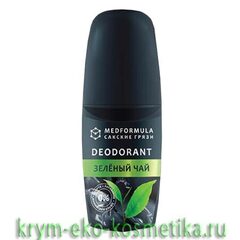Дезодорант «Зеленый чай» MedFormula с вытяжкой из грязи Сакского озера ТМ Мануфактура Дом Природы