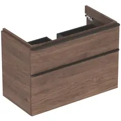 Geberit Smyle Square 500.354.JR.1 Тумба под раковину 88.4x61.7x47см, Пекан / Меламин, древесная структура фото
