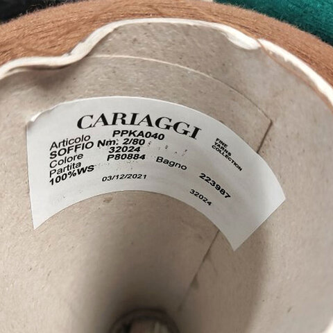 Кашемир CARIAGGI SOFFIO 2/80 молочный шоколад