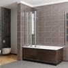 Radaway Eos 205401-101 Шторка на борт ванны складная 86х152 см