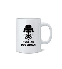Кружка "Русский доберман"