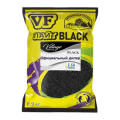 VF Лещ ЛАЙТ BLACK (ЛЕСНОЙ ОРЕХ) 0,9 кг/ 10 шт/уп цвет прикормки чёрный