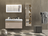 Geberit Citterio 500.570.JI.1 Зеркало с подсветкой 118.4x58.4см, Бежевый дуб / Меламин, древесная структура