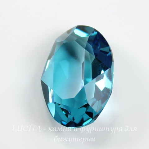 4120 Ювелирные стразы Сваровски Indicolite  (18х13 мм) (без фольги) ()