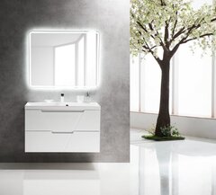 BelBagno Vittoria VITTORIA-1000-2C-SO-BL Тумба под раковину подвесная, 100x45, цвет: белый фото