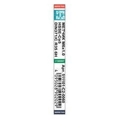 Метчик М 6,0х1,0 (Машинный, винт.) DIN371 HSSE 6h C/2-3P R35 80мм a=4,9 H-Tools 511101-C2-0060